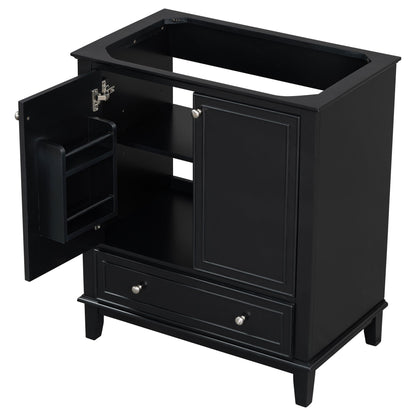 Modern Bathroom Vanity Base Only With Doors And Drawer