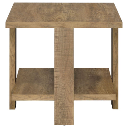 Square End Table - Mango Color