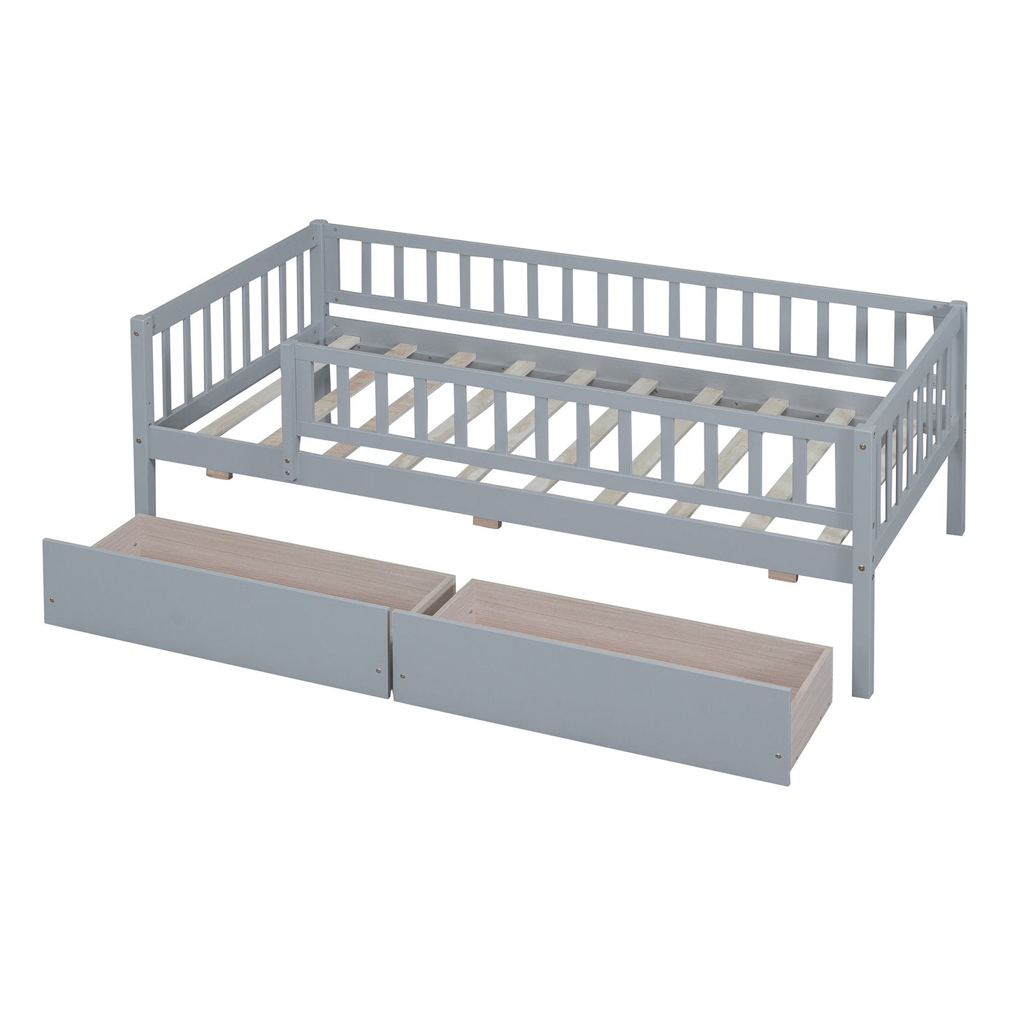Multifunctional Wooden Daybed Bed