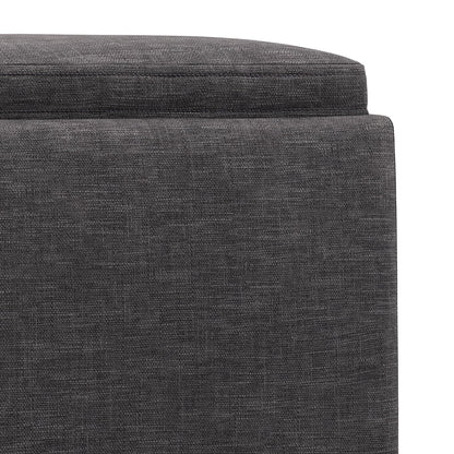 Natasha - Multifunctional Storage Ottoman With Tray