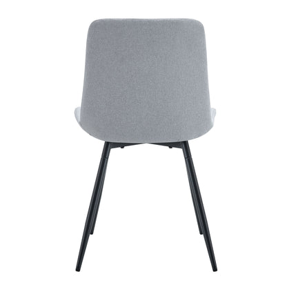 Modern Medieval Style Restaurant Cushioned Chairs With Suede Backrests