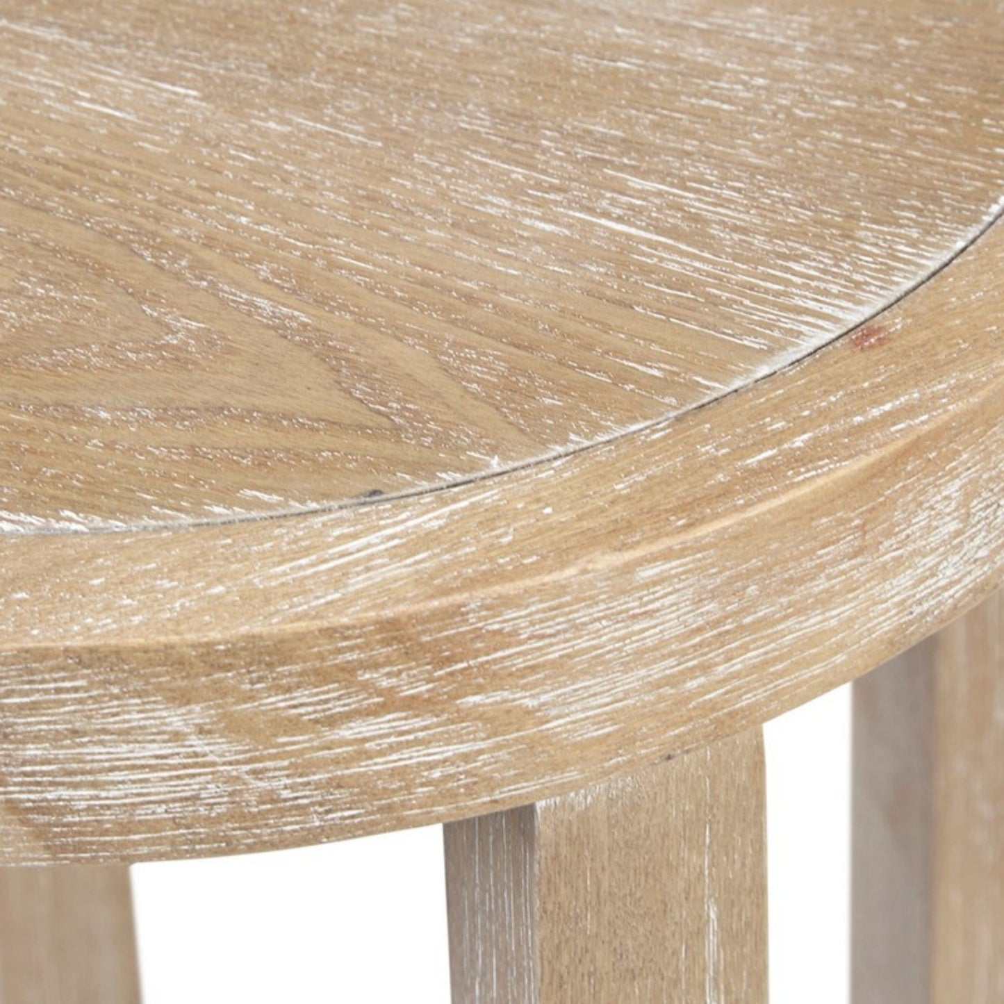 Bedford - Round Accent Table - Reclaimed Wheat