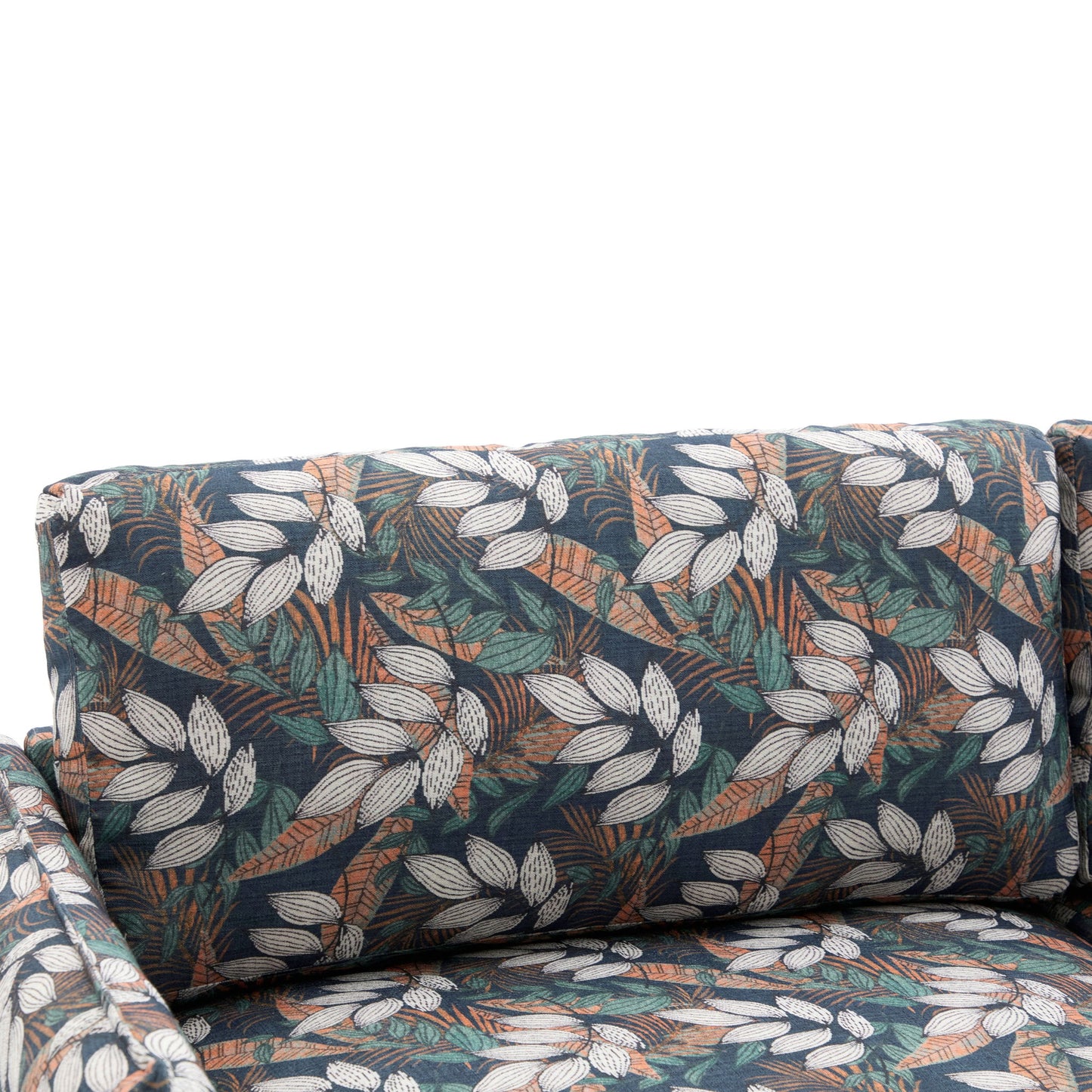 2 Seater Loveseat Sofa With Spacious Seating Area