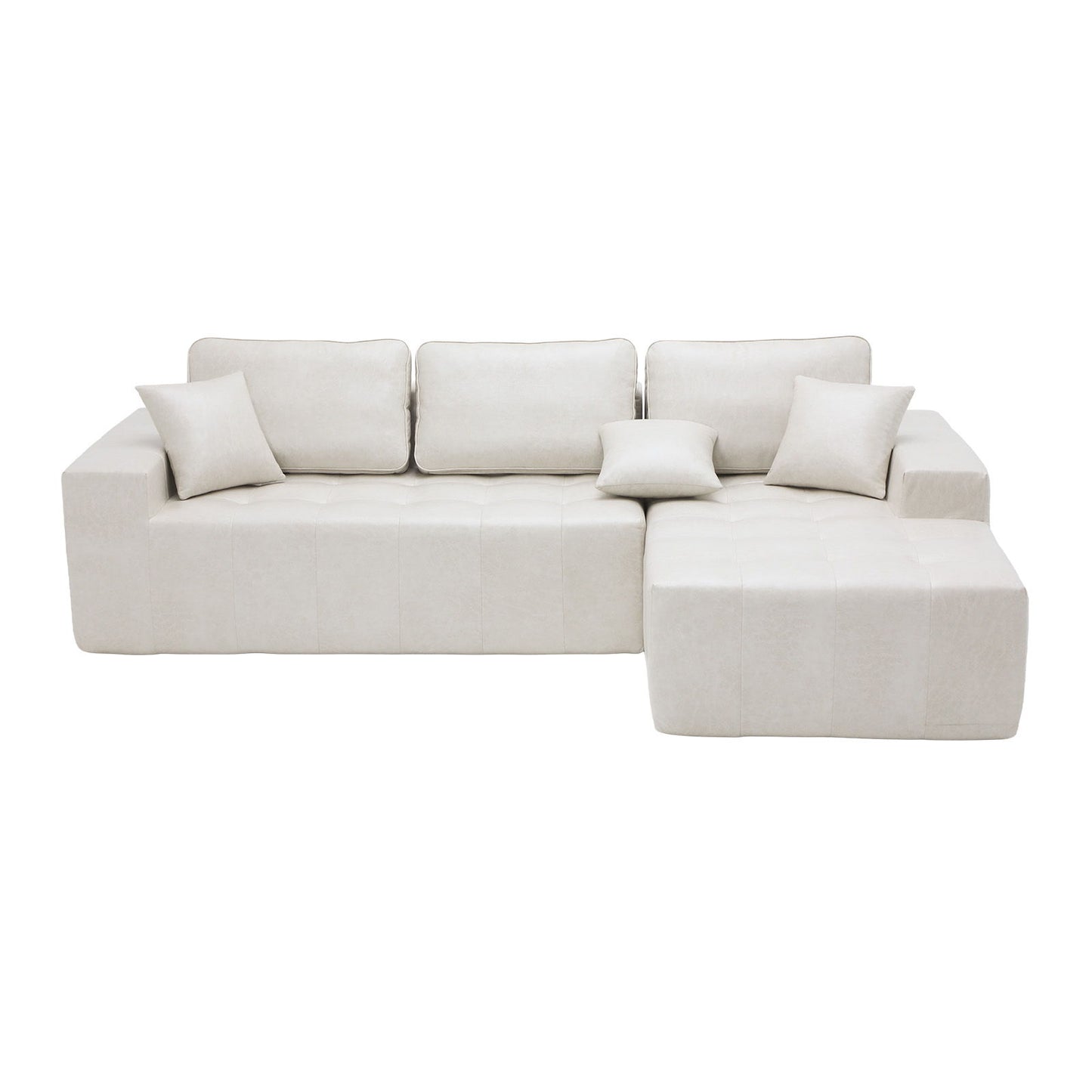 L - Shaped Corner Chaise Sofa Bed