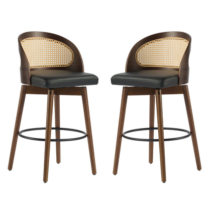 Como - Indoor Wood Barstool (Sey of 2)