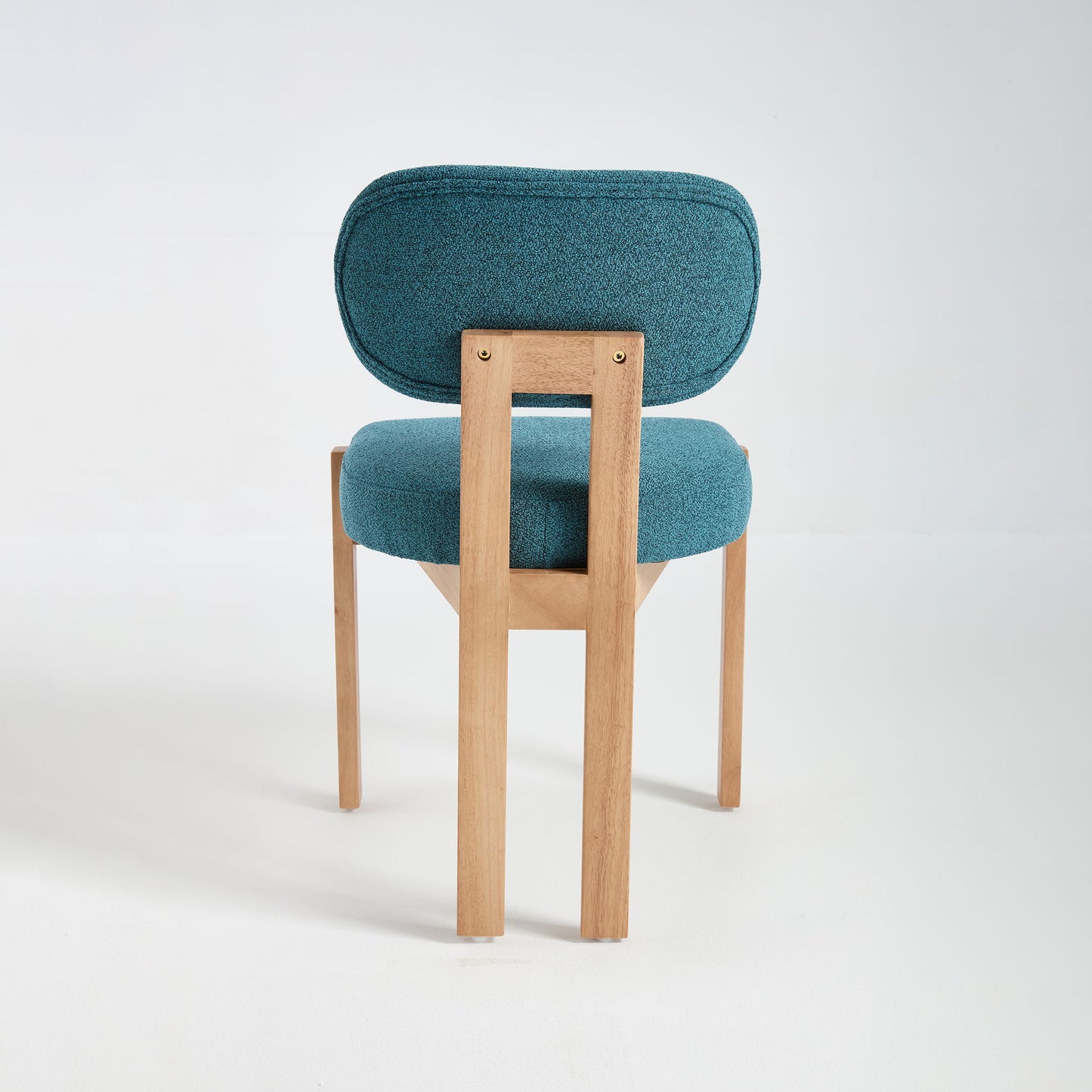 Dining Chairs With Ergonomic Backrest And Adjustable Feet (Set of 2)