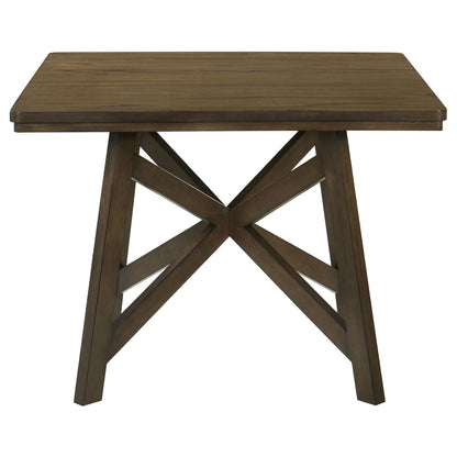 Maxine - 5 Piece Counter Height Dining Set - Brown