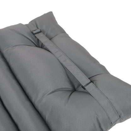 2 Piece Outdoor Chaise Lounge Chair Cushion Set