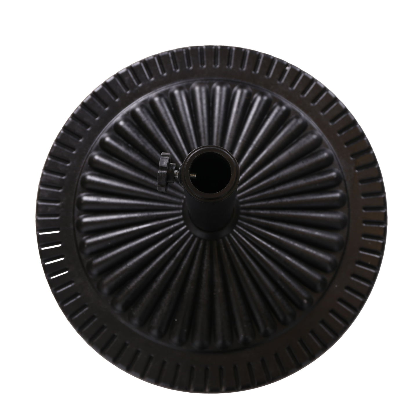 Resin Umbrella Base - Black Rock