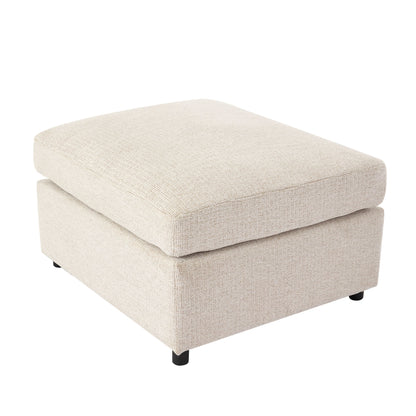 Sectional Sofa Modular U-Shaped With Ottoman & USB Ports