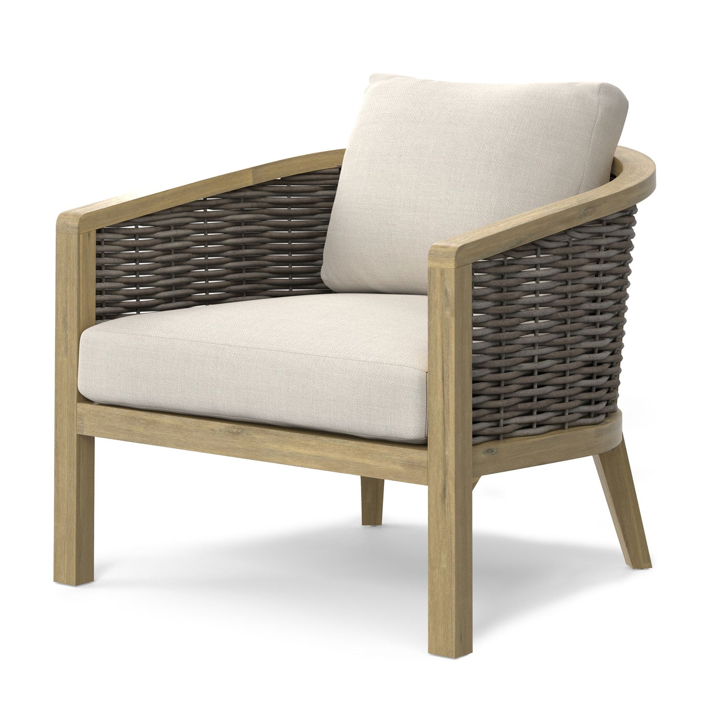 Parkside - Outdoor Conversation Chair (Set of 2) - Natural