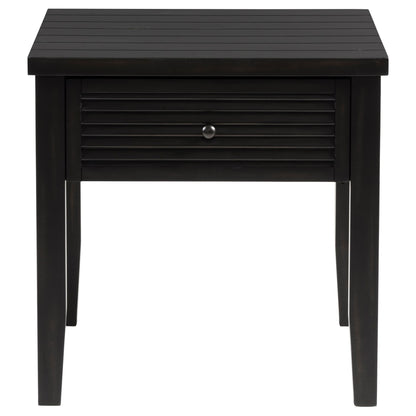Sutter - 2 Piece Coffee And End Table Set - Dark Brown