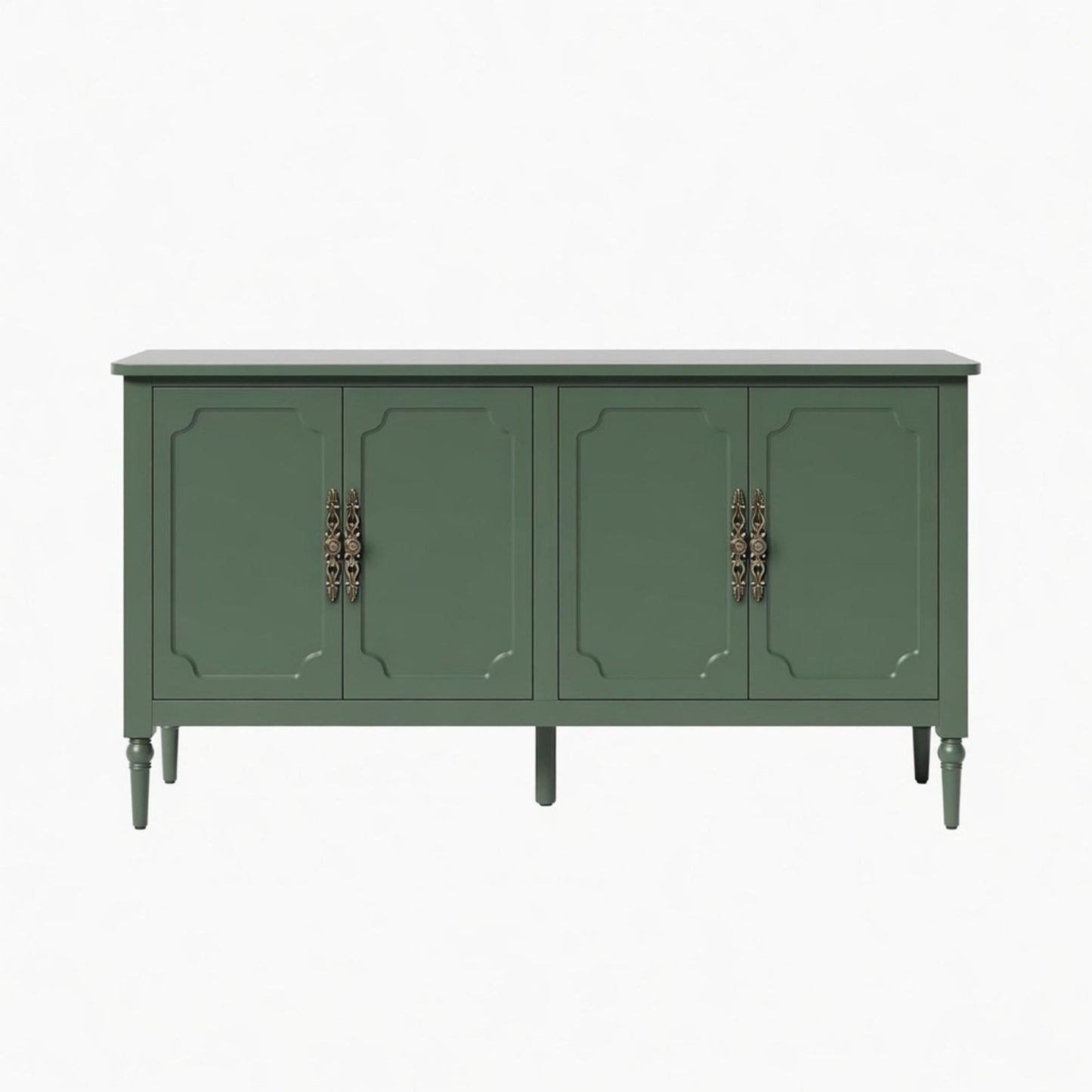 Vintage Buffet Cabinet With Adjustable Shelves