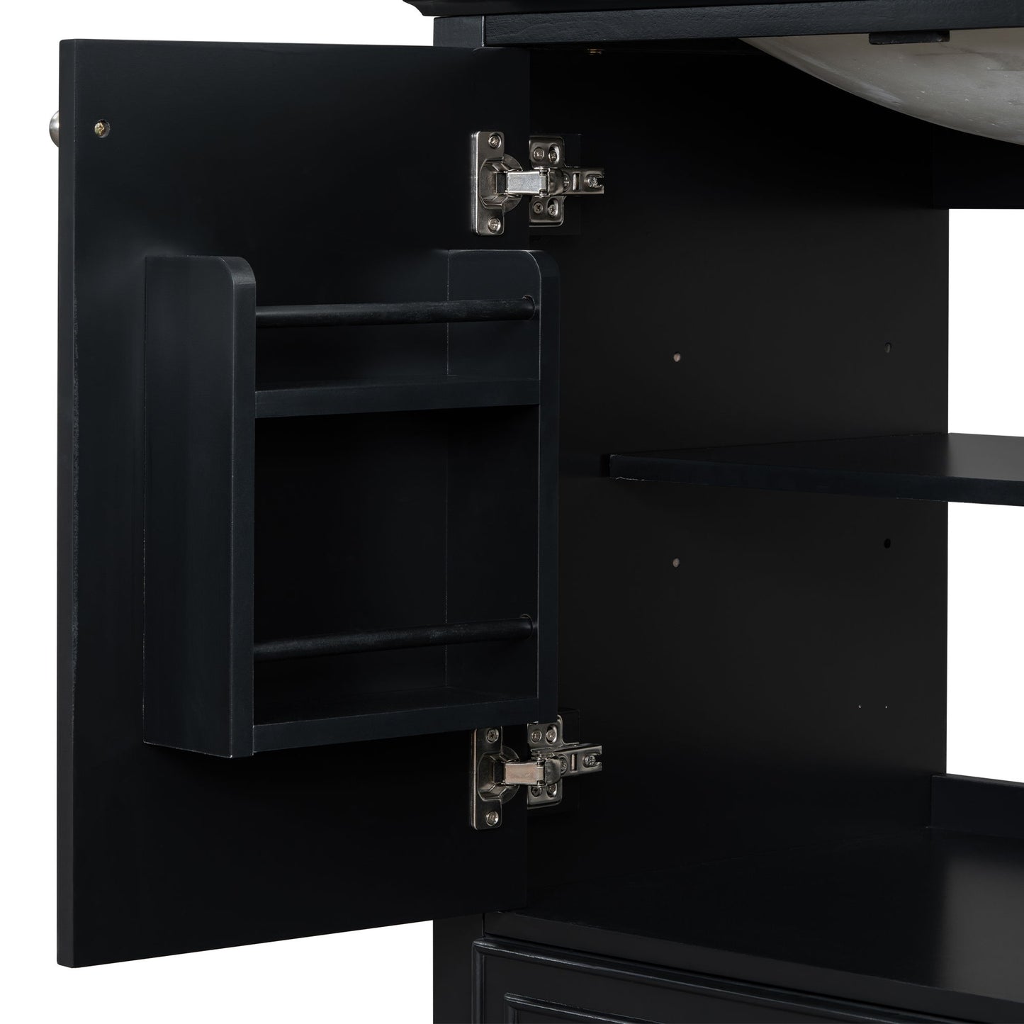 Modern Bathroom Vanity Base Only With Doors And Drawer