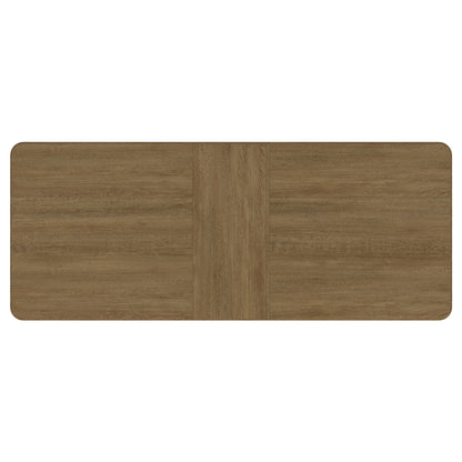 Benson - Extension Leaf Dining Table With Trestle Base - Sand