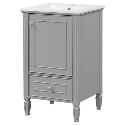 Retro Bathroom Vanity With Sink