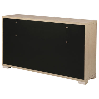 Mirador - 6 Drawer Bedroom Dresser - Natural