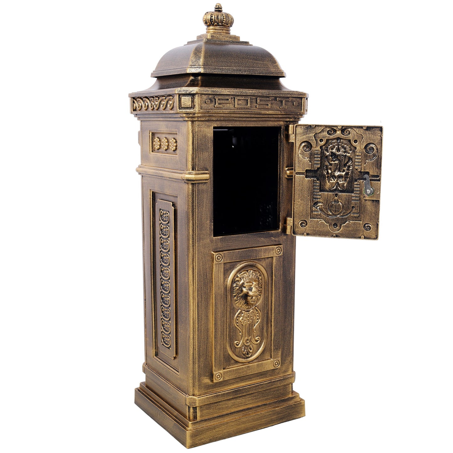 Mailboxs Residential Large-Capacity Letter Box, Rainproof Postbox Statue