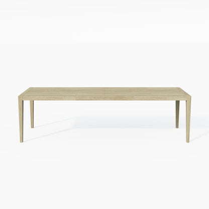 Adeline - Rectangular Dining Table With Leaves - Natural Wood Wash