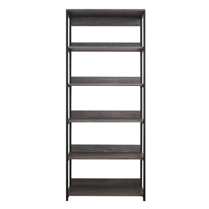 Monica - Walk-In Closet System With Modular Design - Rustic