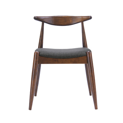 Dining Chairs With Ergonomic Backrest & Comfort Cushions (Set of 2)