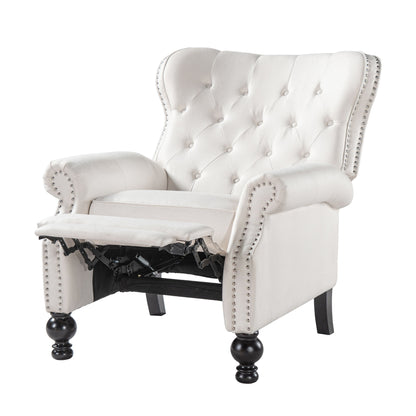Modern Manual Push Back Recliner Chair