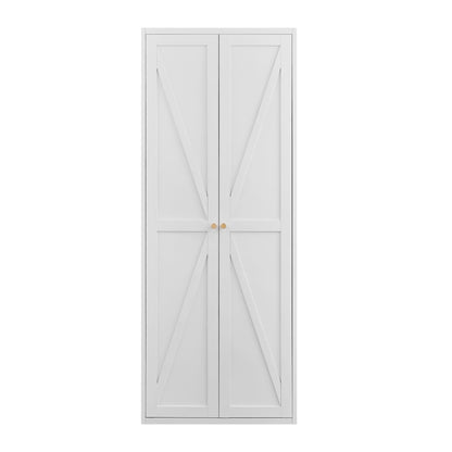 Adjustable 2 Door Storage Cabinet With Adjustable Shelves