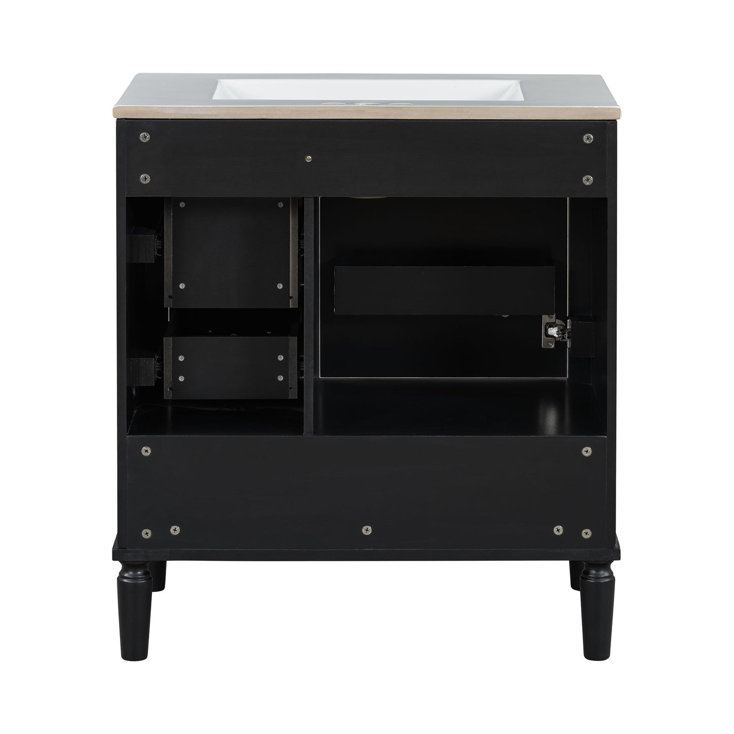 Traditional Bathroom Vanity Set With Soft Close Doors