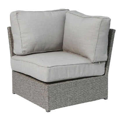 Stylish Modular Wicker Patio Seating Group