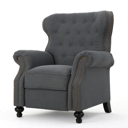 Modern Manual Push Back Recliner Chair