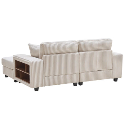 Convertible Sectional Sofa, Sleeper Oversized Living Room Lounge