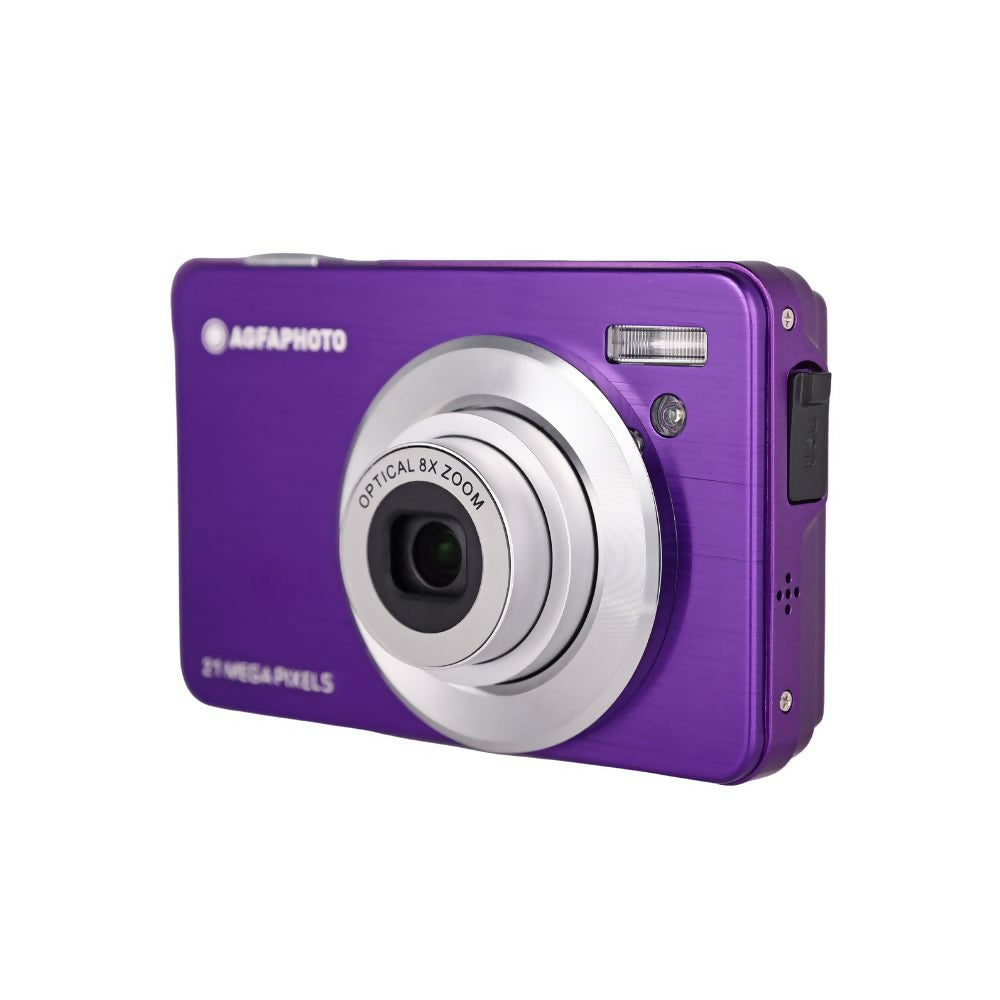 AGAFA DC8300 DIGITAL POINT AND SHOOT CAMERA: IN BLACK, RED, BLUE, PINK, SILVER OR PURPLE
