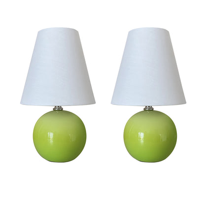 11-inch Gradient Ceramic Table Lamps Set of 2 Bulbs Included