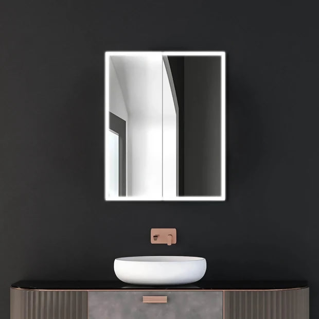 Dhalia LED Bathroom Medicine Cabinet with Defogger and Internal 3X Makeup Mirror - Available in 6 Sizes