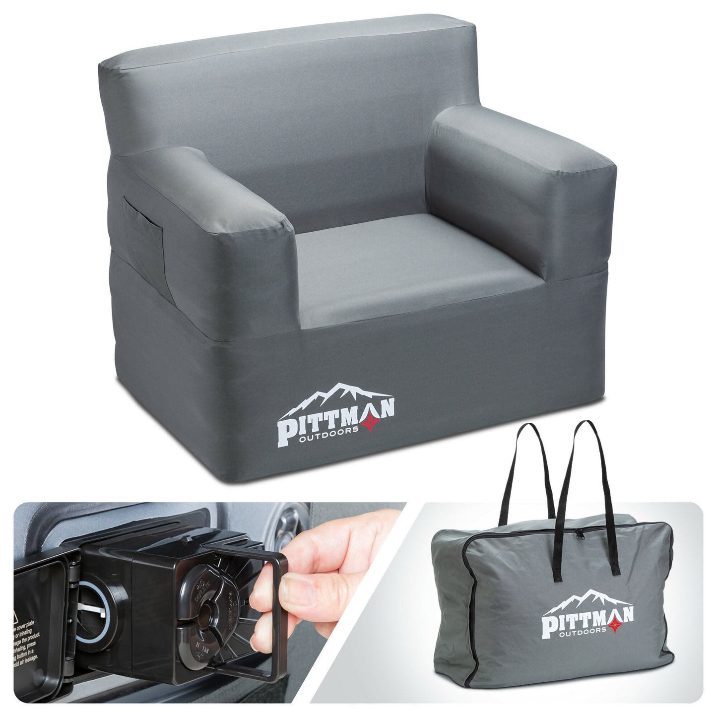 Pittman Outdoors Inflatable Air Furniture Set: Instant comfort!