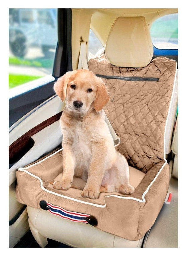 PetBed2GO, Ford, Black, Cushion & Car Seat Cover, 26x20x6, 3.5 lbs