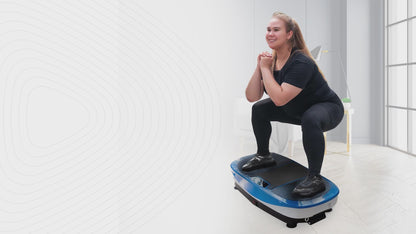 LifePro Rumblex Max 4D Vibration Plate Exercise Machine with Loop Resistance Bands - Full Body Workout Equipment for Home Fitness, Shaping, Training, Recovery, Weight Loss