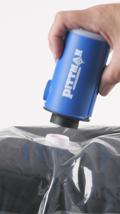 Pittman Outdoors PPI-MINI_PMP Rechargeable Mini Electric Air Pump & Camping Lantern