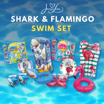 Jamie Love™ Shark 5-Piece Pool Swim Set