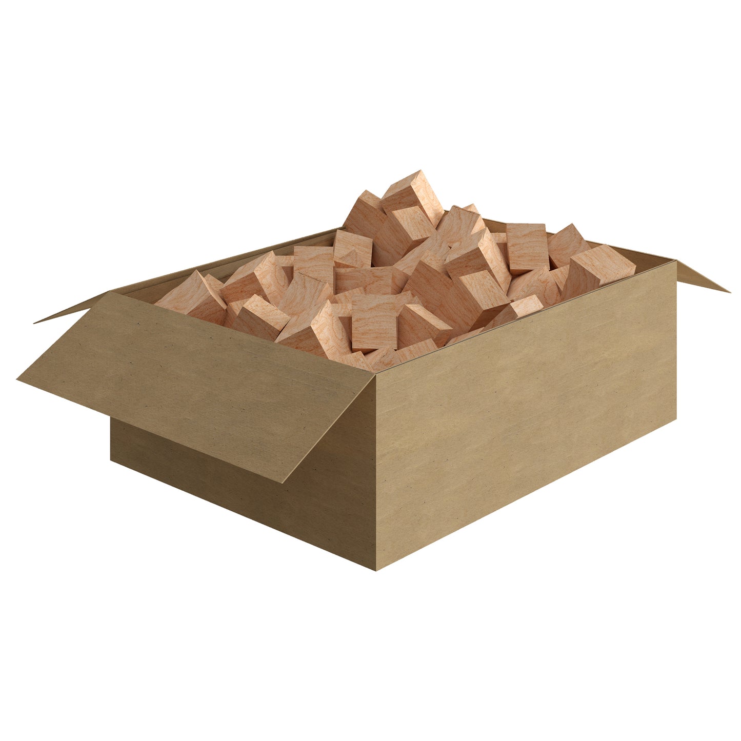Kiln-dried Variety Pack Wood Chunks for Smoking (5lbs each flavor)