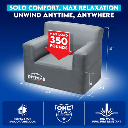 Pittman Outdoors Inflatable Air Furniture Set: Instant comfort!