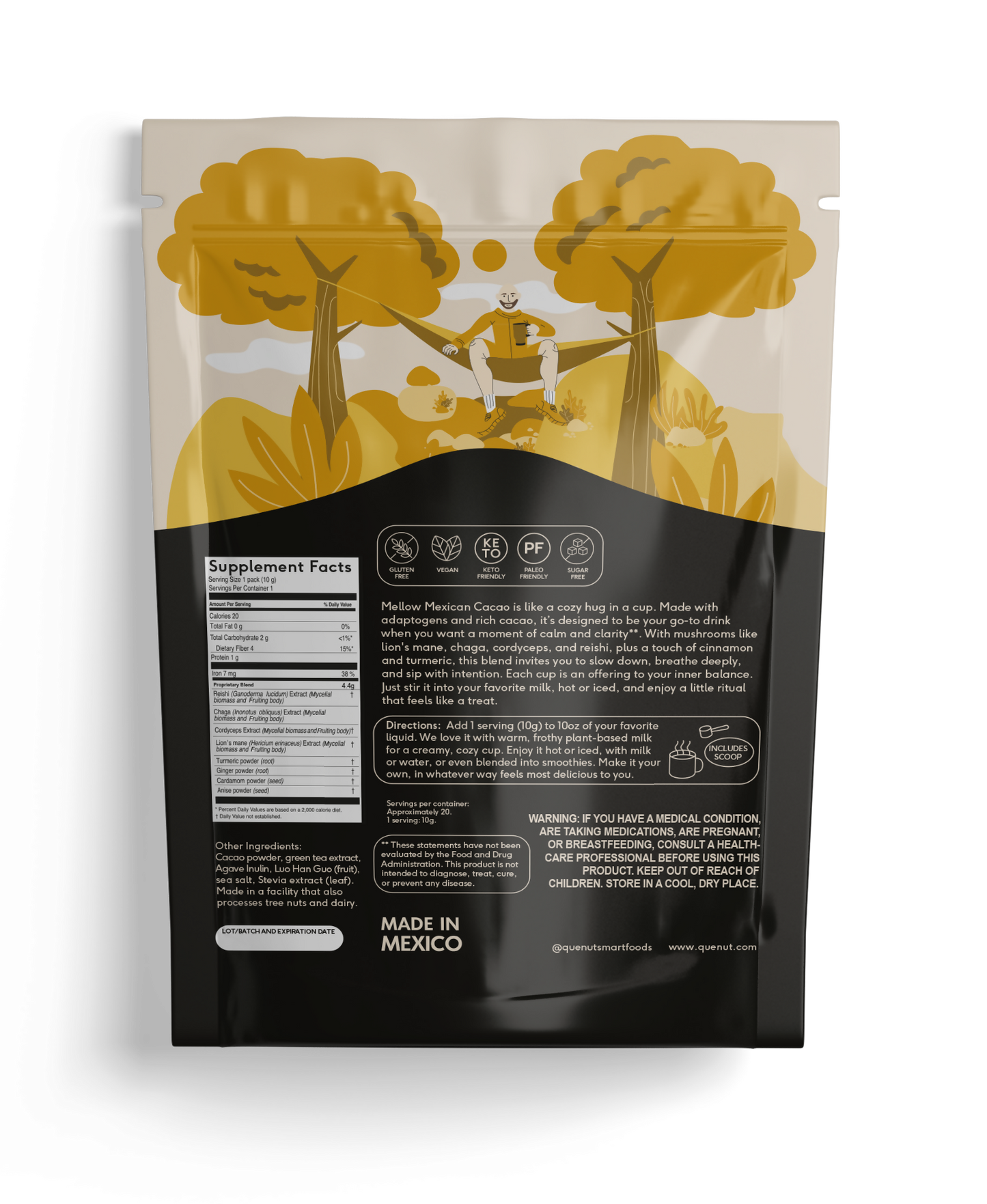 Mellow Adaptogen Blend Mexican Cacao