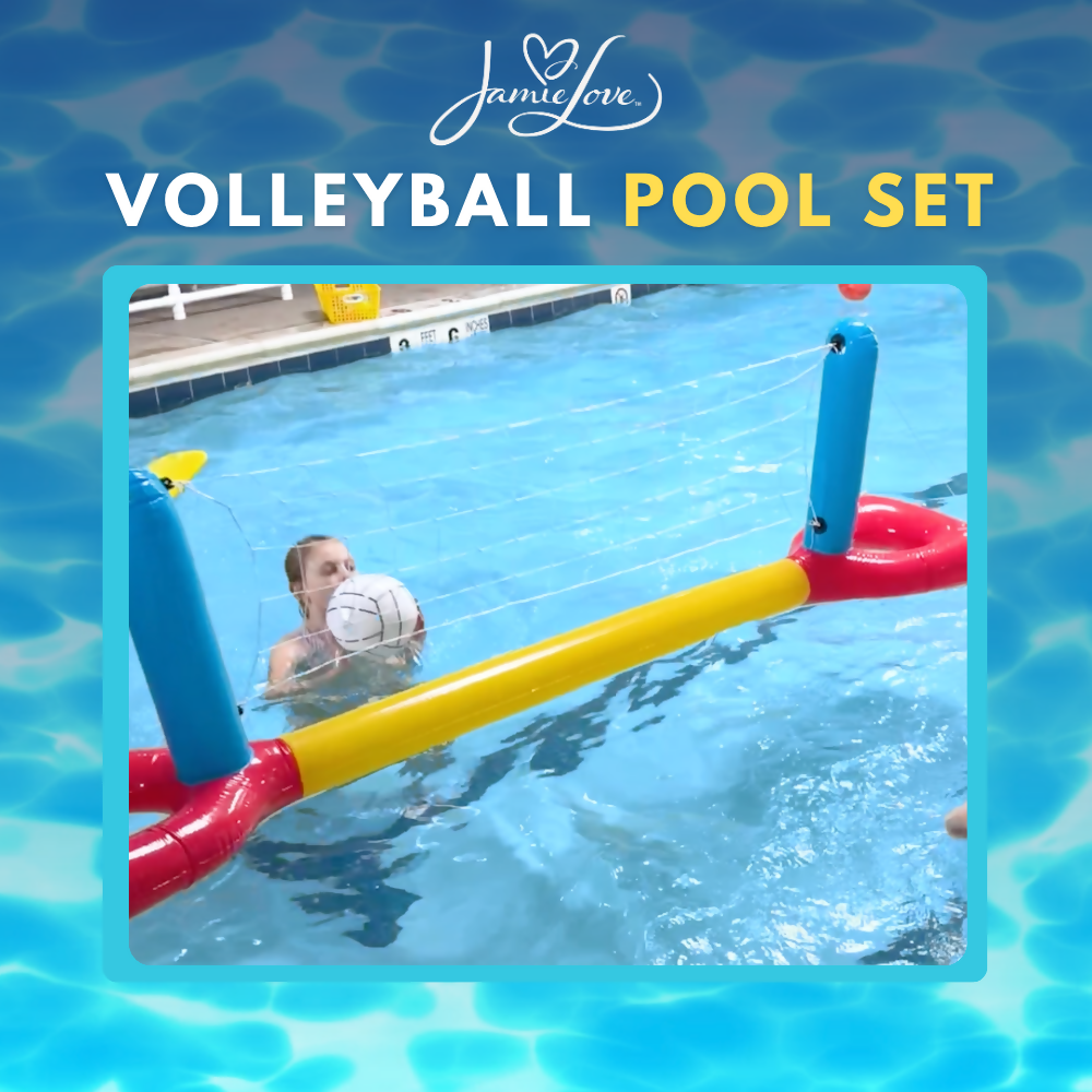 Jamie Love™ Volleyball Pool Set – 8.5 ft Long