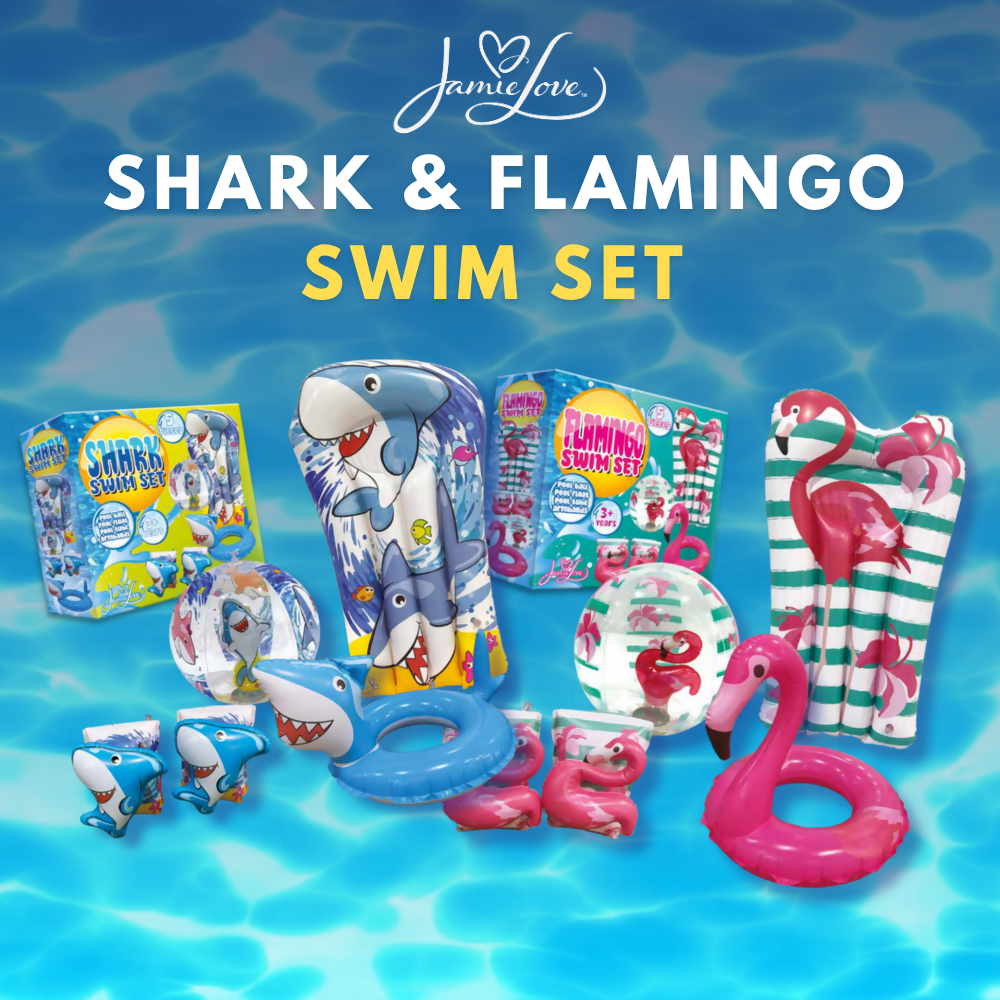 Jamie Love™ Flamingo 5-Piece Pool Swim Set