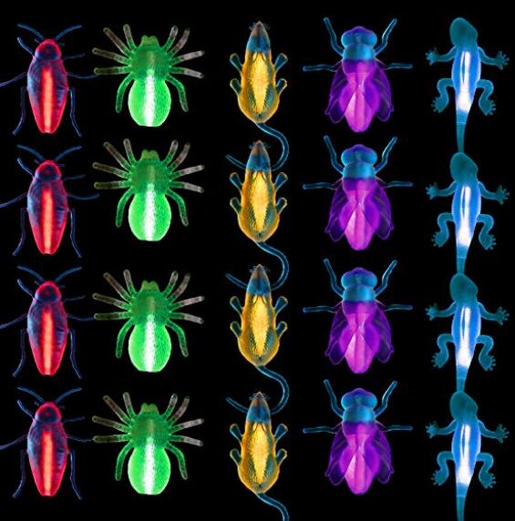 WHIZMAX Halloween Party Favors Set Party Supplies Decorations Bug Toys Set