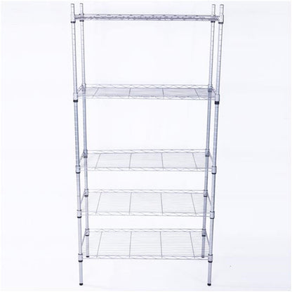 RONSHIN 5 Tier Shelving Storage Rack for Home Kitchen Bedroom Office