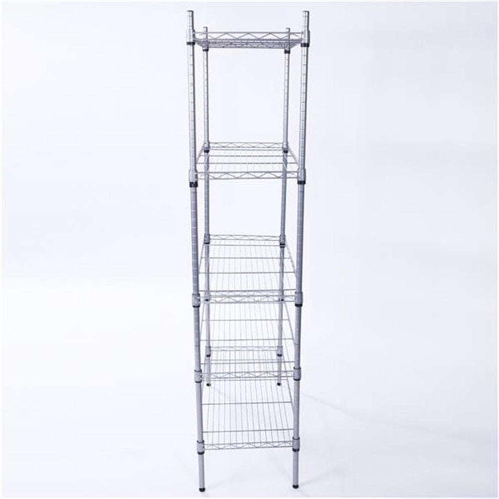 RONSHIN 5 Tier Shelving Storage Rack for Home Kitchen Bedroom Office