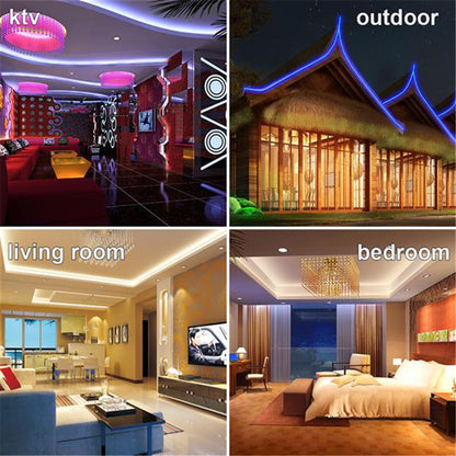 REDCOLOURFUL 10m 300leds RGB Strip Light 24 keys WIFI Controller