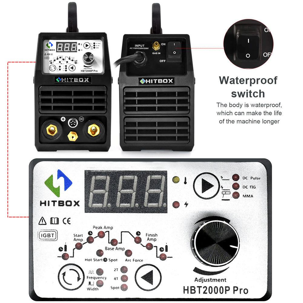 RONSHIN Tig Igbt Welder 200amp 110v/220v Welder