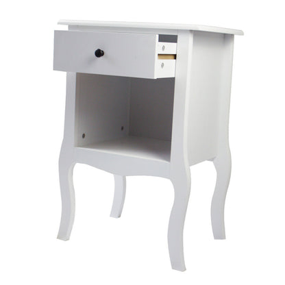 AMYOVE Premium Night Stands with Storage Drawer Shelf Bedside Table End Table